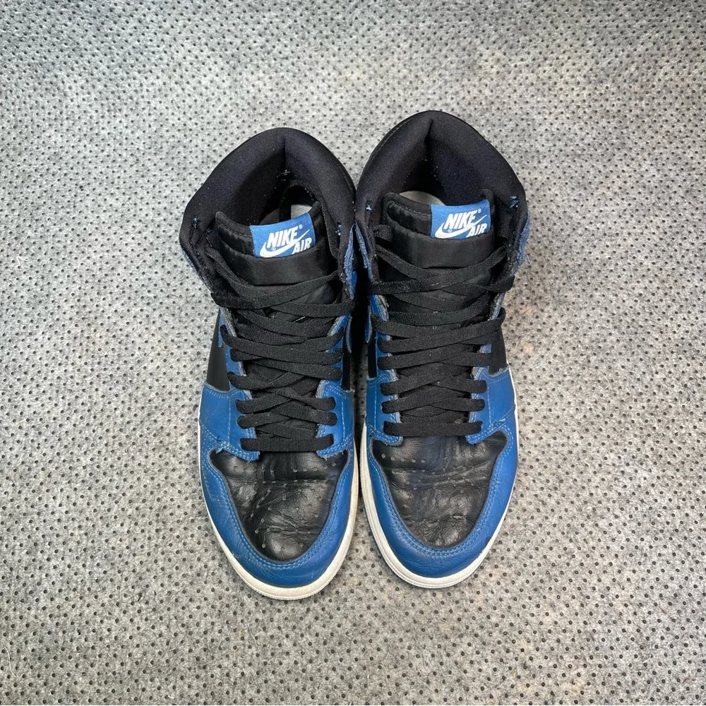 Jordan 1 High Dark Marina Blue Shoes Size 9 Men’s